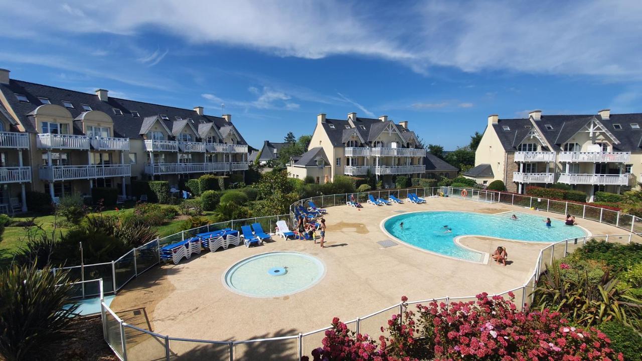 Vacances O Cap Coz - Jardin Vue Mer Et Piscine - Residence Cap Azur Fouesnant Luaran gambar