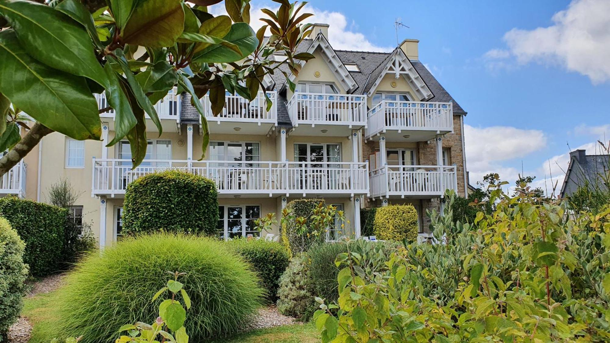 Vacances O Cap Coz - Jardin Vue Mer Et Piscine - Residence Cap Azur Fouesnant Luaran gambar