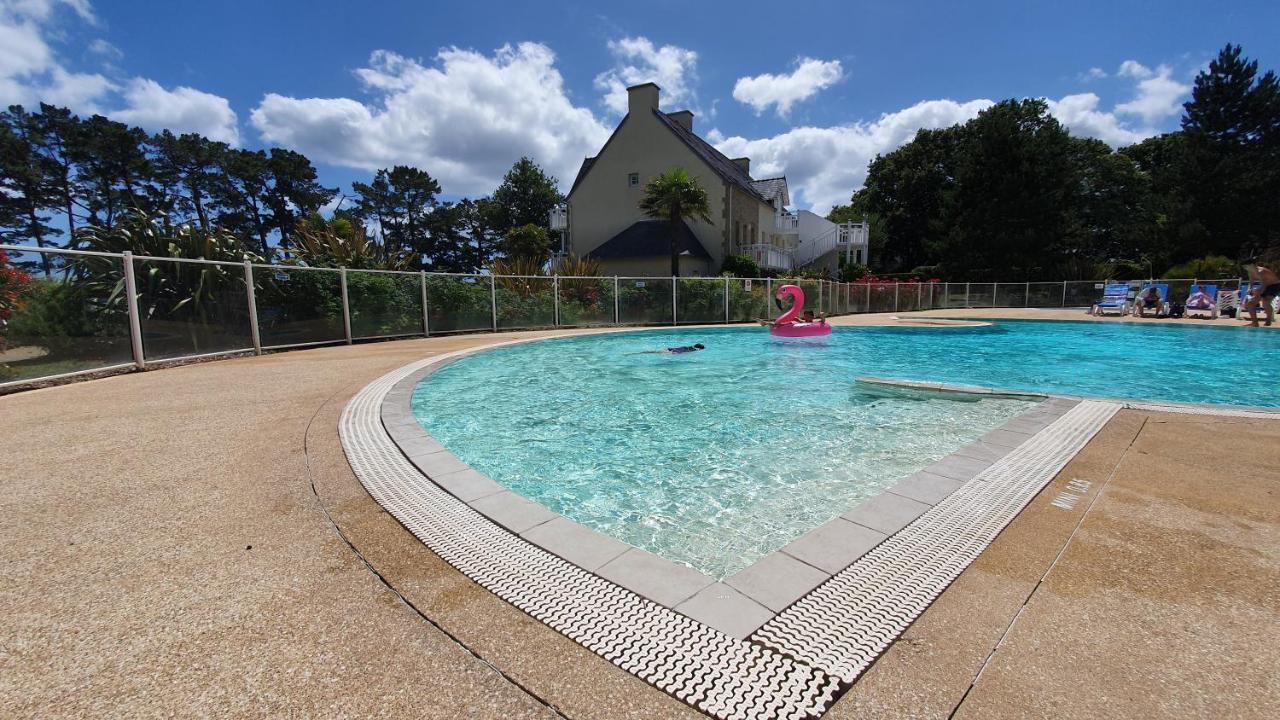 Vacances O Cap Coz - Jardin Vue Mer Et Piscine - Residence Cap Azur Fouesnant Luaran gambar