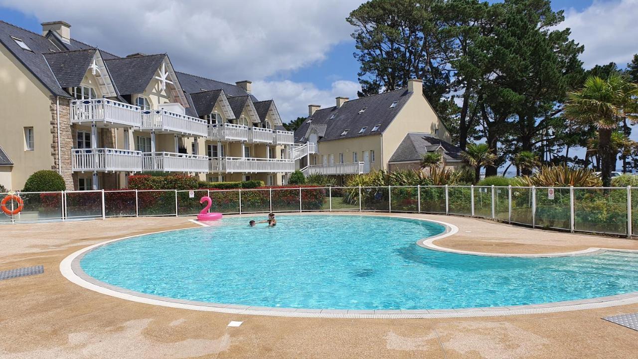 Vacances O Cap Coz - Jardin Vue Mer Et Piscine - Residence Cap Azur Fouesnant Luaran gambar