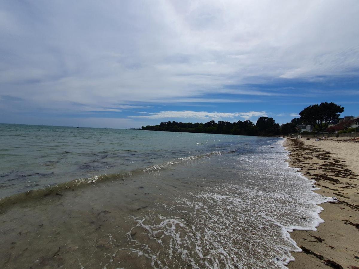 Vacances O Cap Coz - Jardin Vue Mer Et Piscine - Residence Cap Azur Fouesnant Luaran gambar